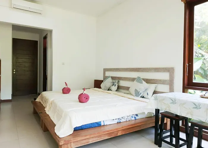 ロッジ Malathi View House With Shared Pool ウブド