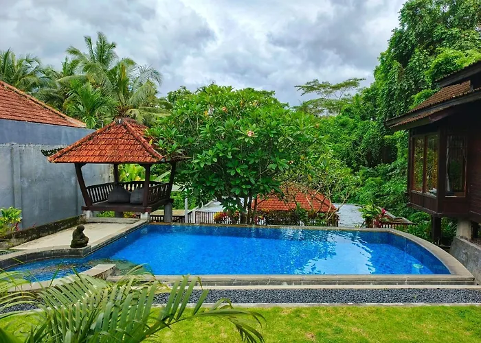 Malathi View House With Shared Pool ロッジ ウブド